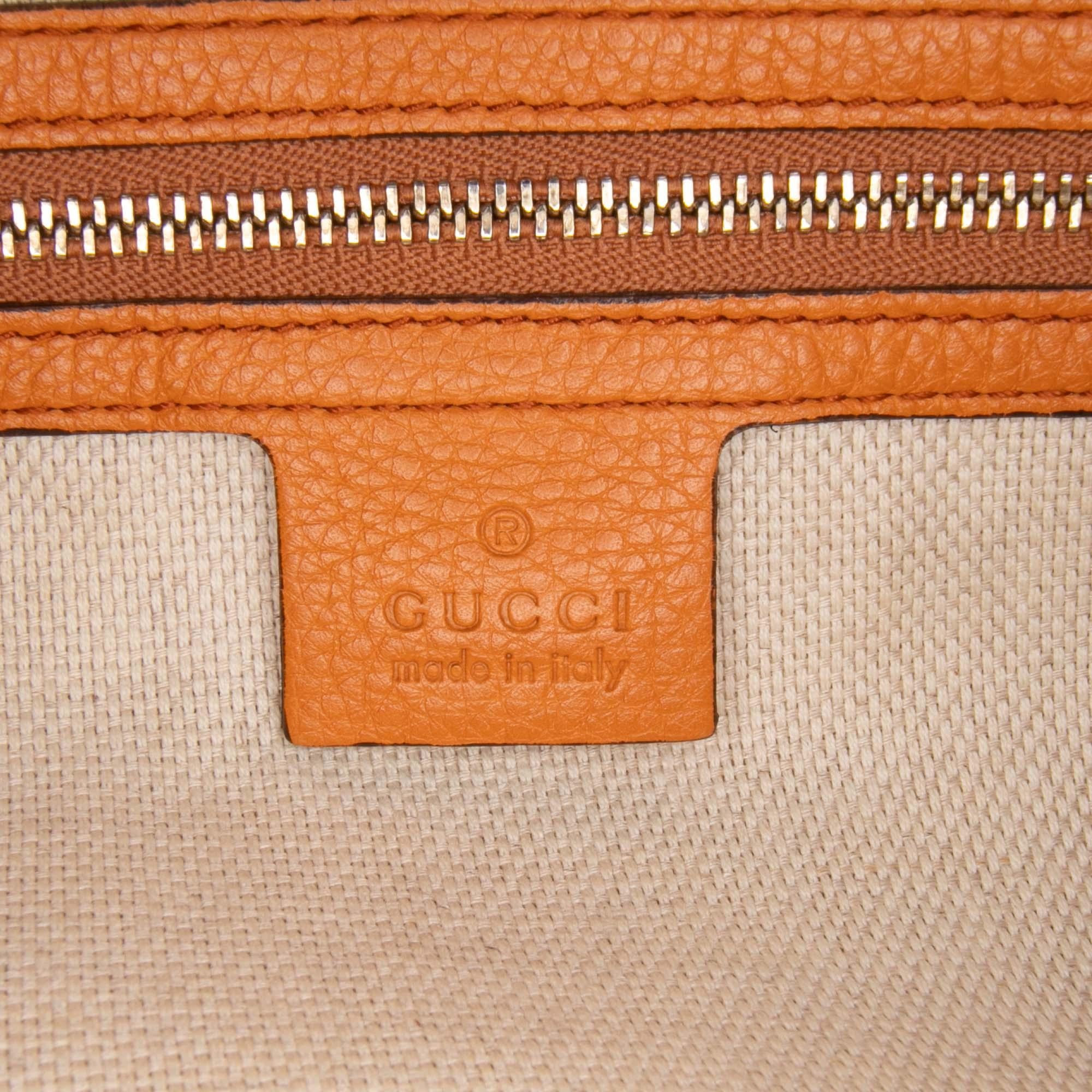 Gucci Medium Leather Soho Working Satchel