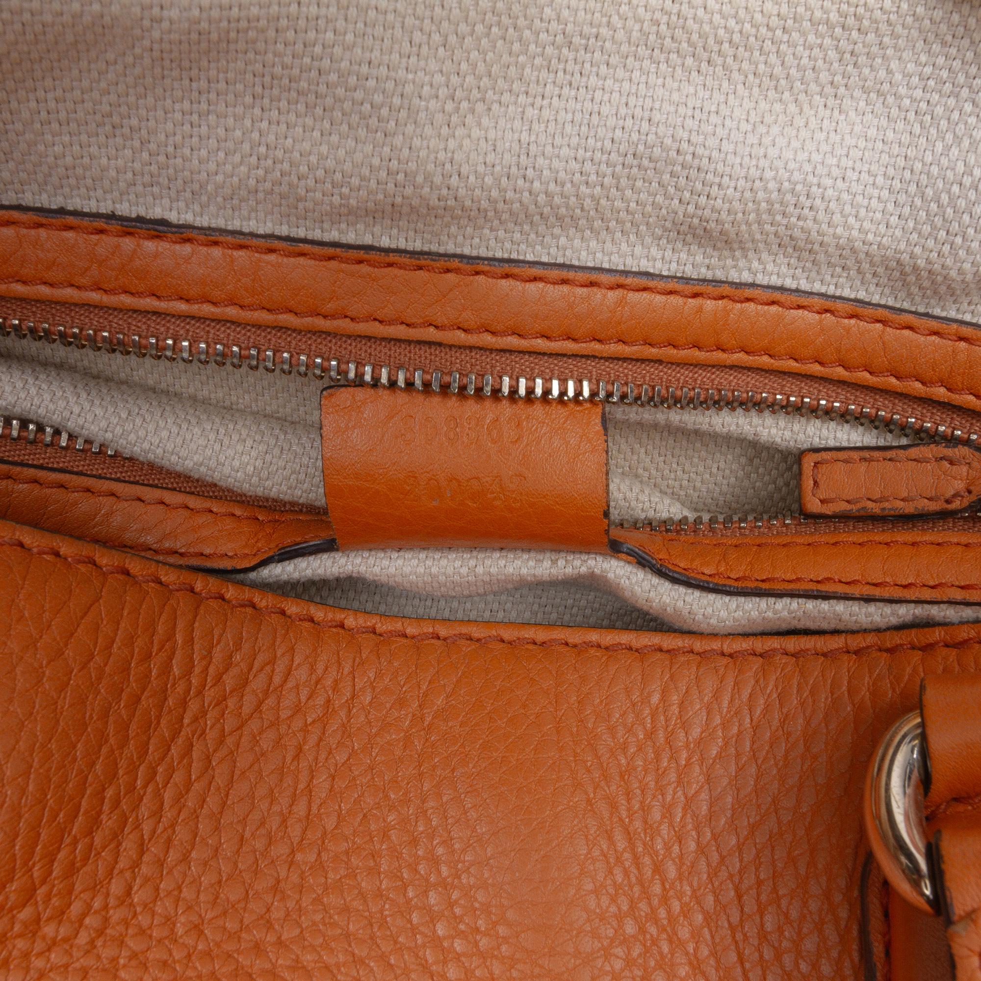 Gucci Medium Leather Soho Working Satchel