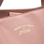 Gucci Medium Leather Swing Tote