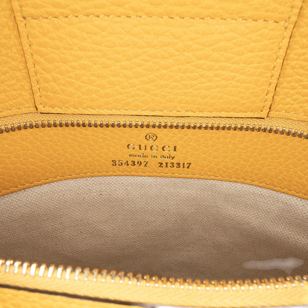 Gucci Medium Leather Swing Tote