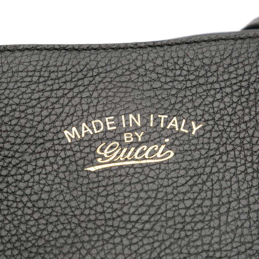 Gucci Medium Leather Swing Tote