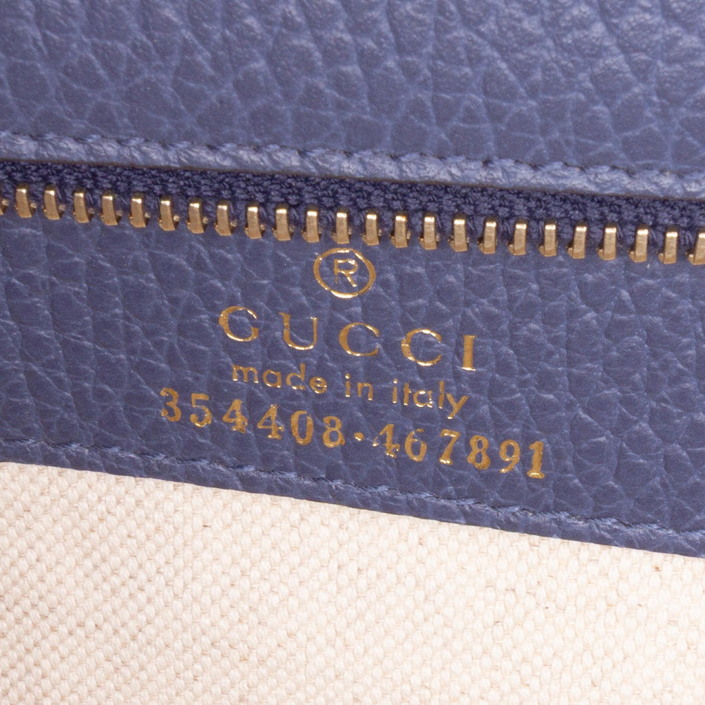 Gucci Medium Leather Swing Tote