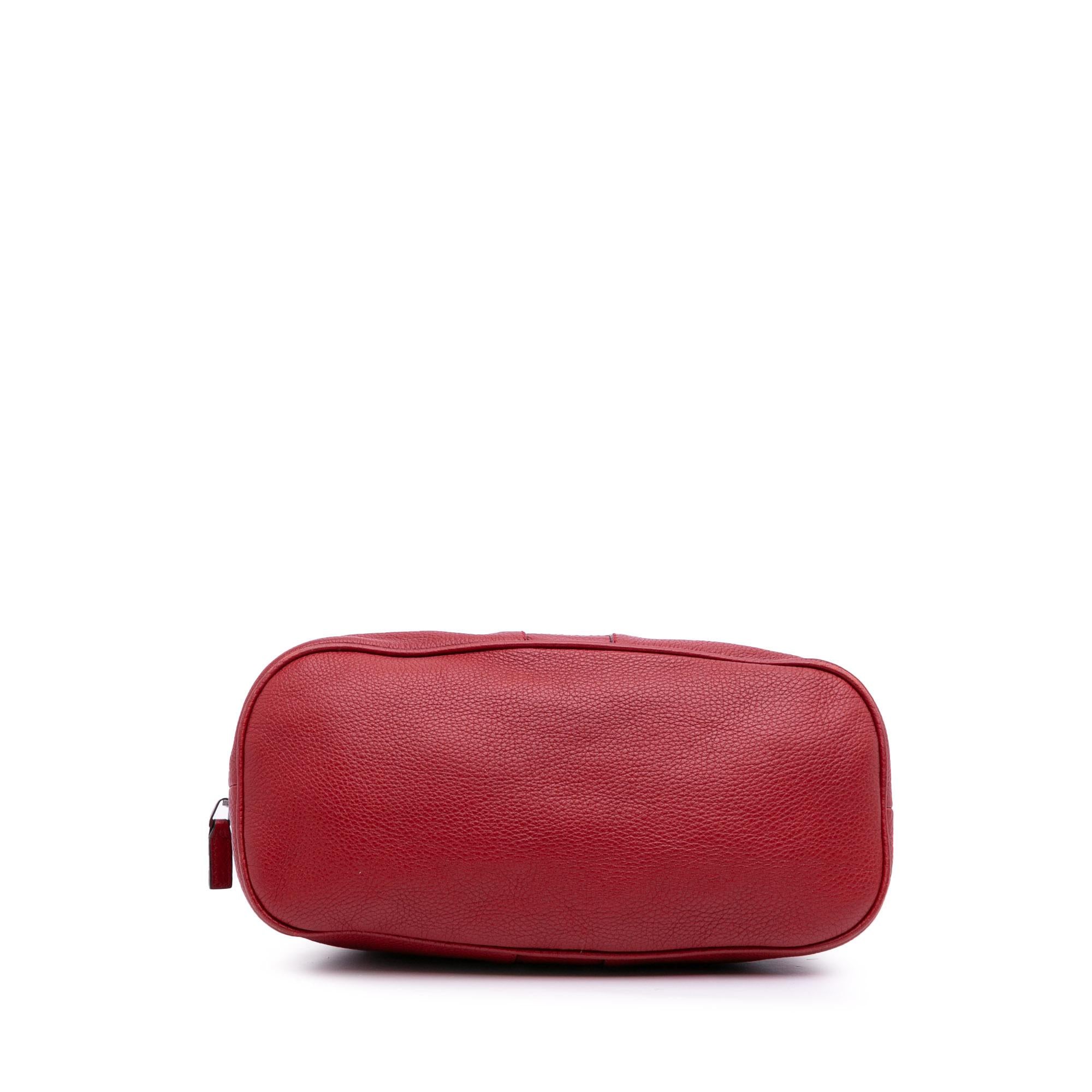 Gucci Medium Leather Web Dome Satchel