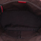 Gucci Medium Leather Web Dome Satchel