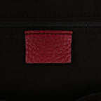 Gucci Medium Leather Web Dome Satchel