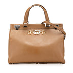 Gucci Medium Leather Zumi Top Handle Bag