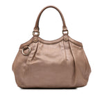 Gucci Medium Metallic Calfskin Sukey Tote