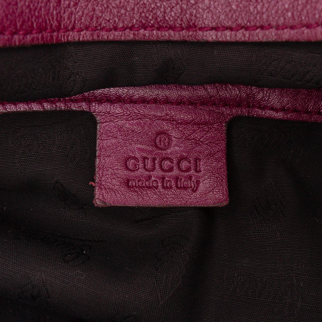Gucci Medium Metallic Leather Galaxy Chain Shoulder Bag