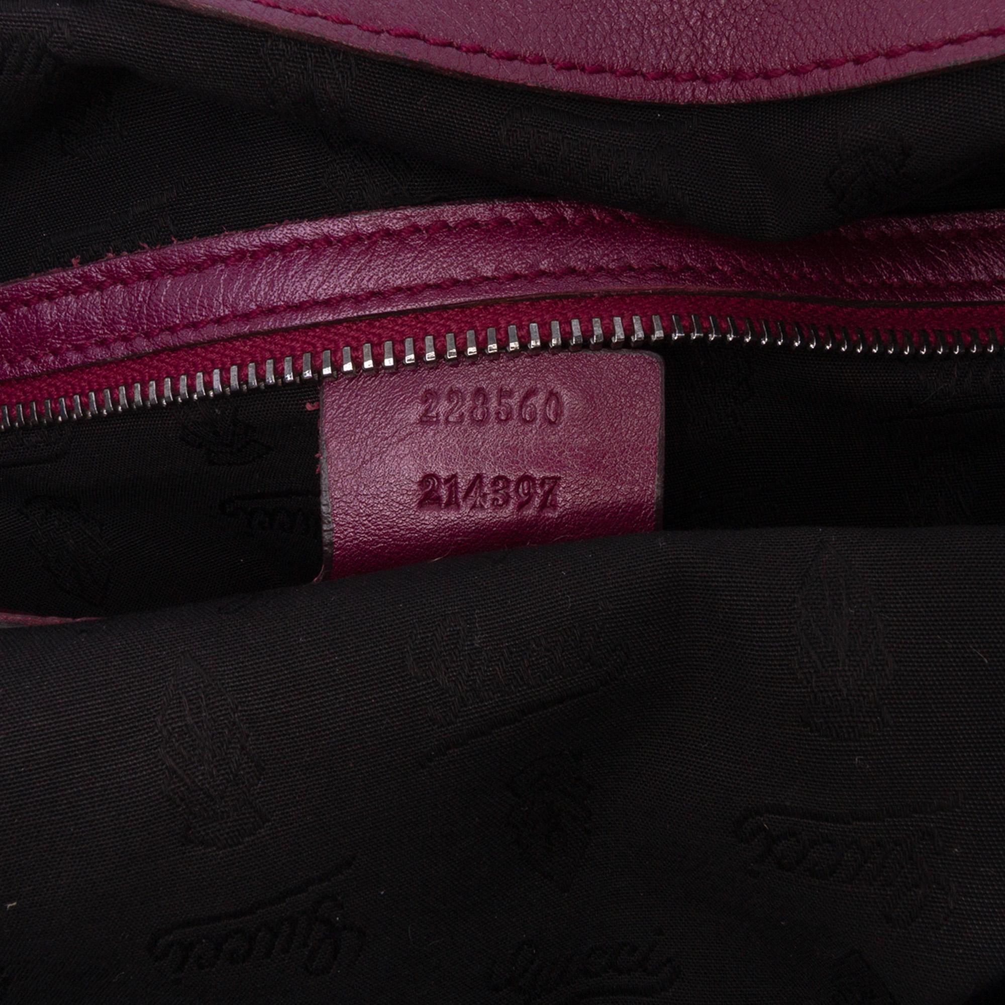 Gucci Medium Metallic Leather Galaxy Chain Shoulder Bag