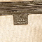 Gucci Medium Metallic Leather Soho Cellarius Tote