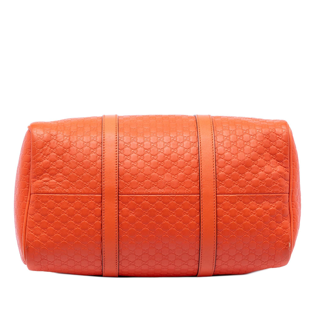 Gucci Medium Microguccissima Boston Bag