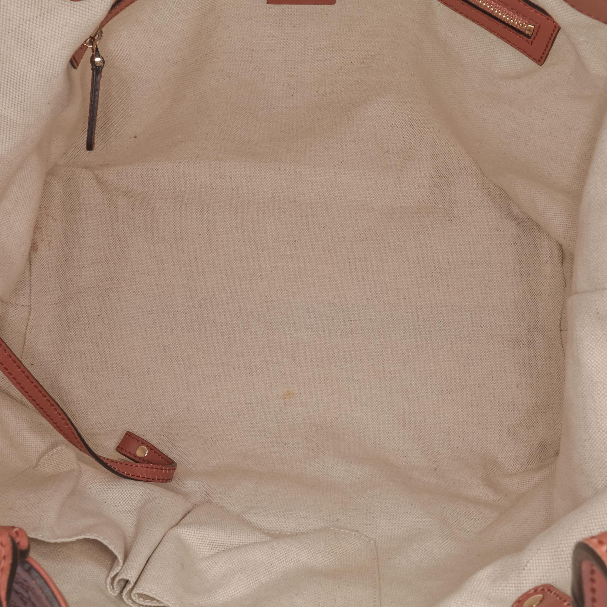 Gucci Medium Microguccissima Craft Tote