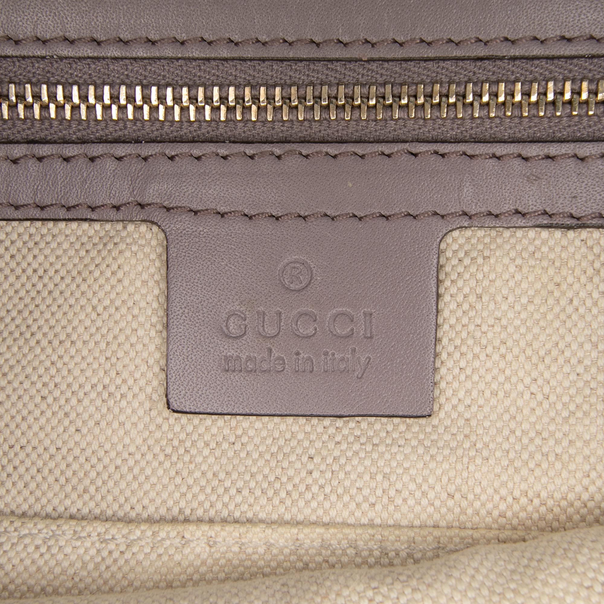 Gucci Medium Microguccissima Craft Tote