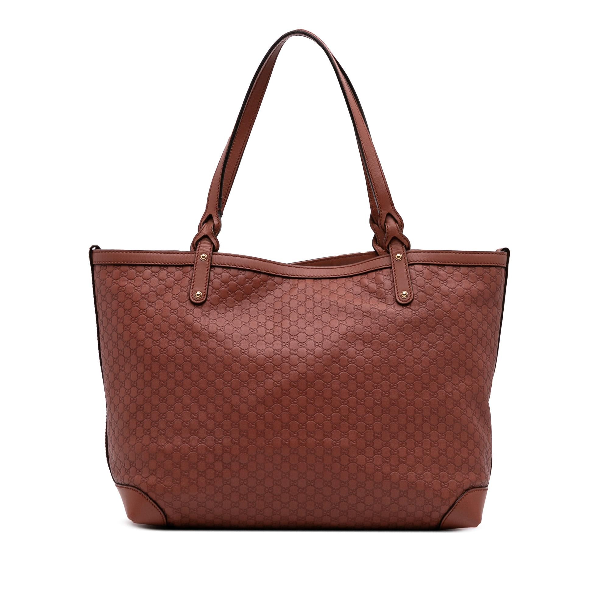 Gucci Medium Microguccissima Craft Tote