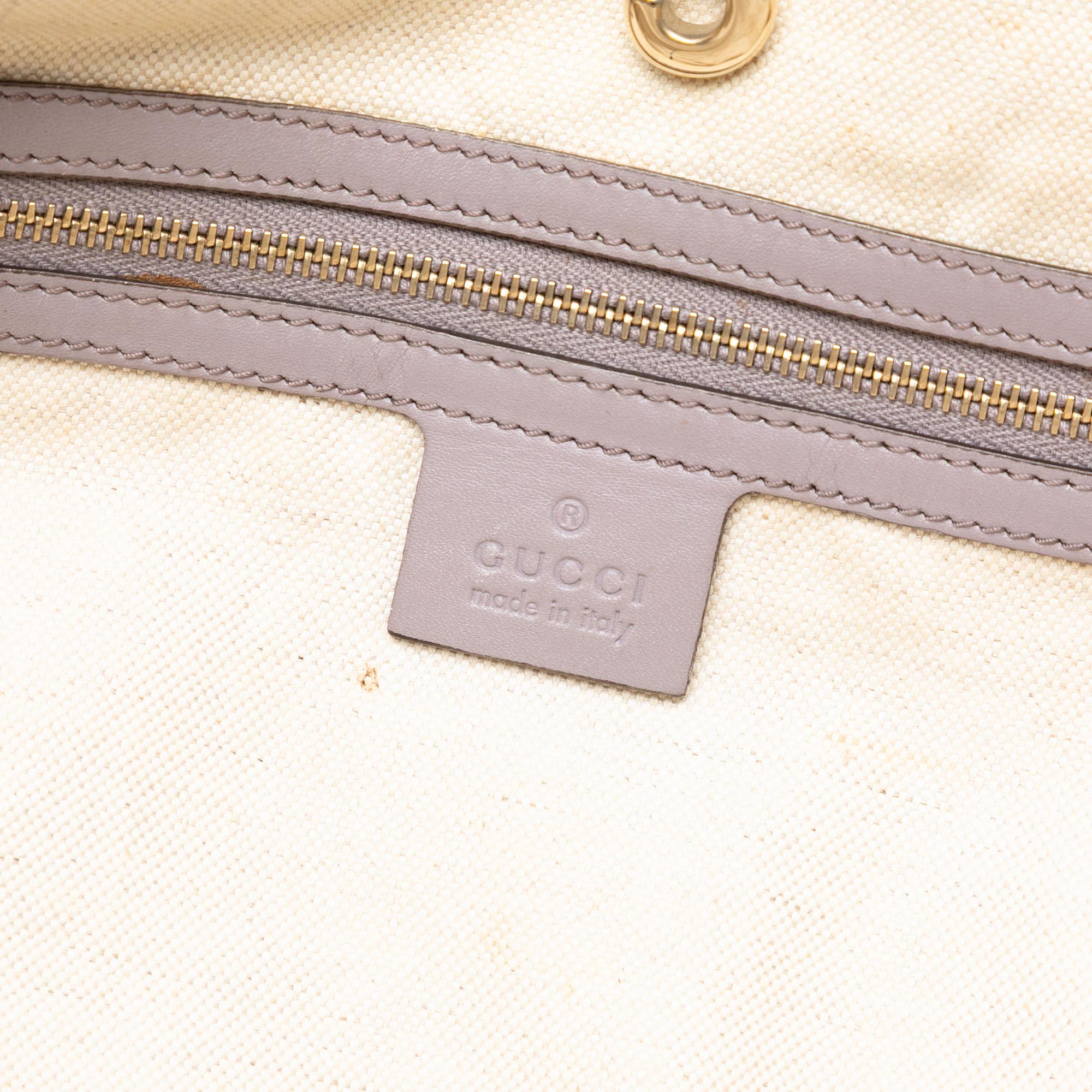 Gucci Medium Microguccissima Craft Tote