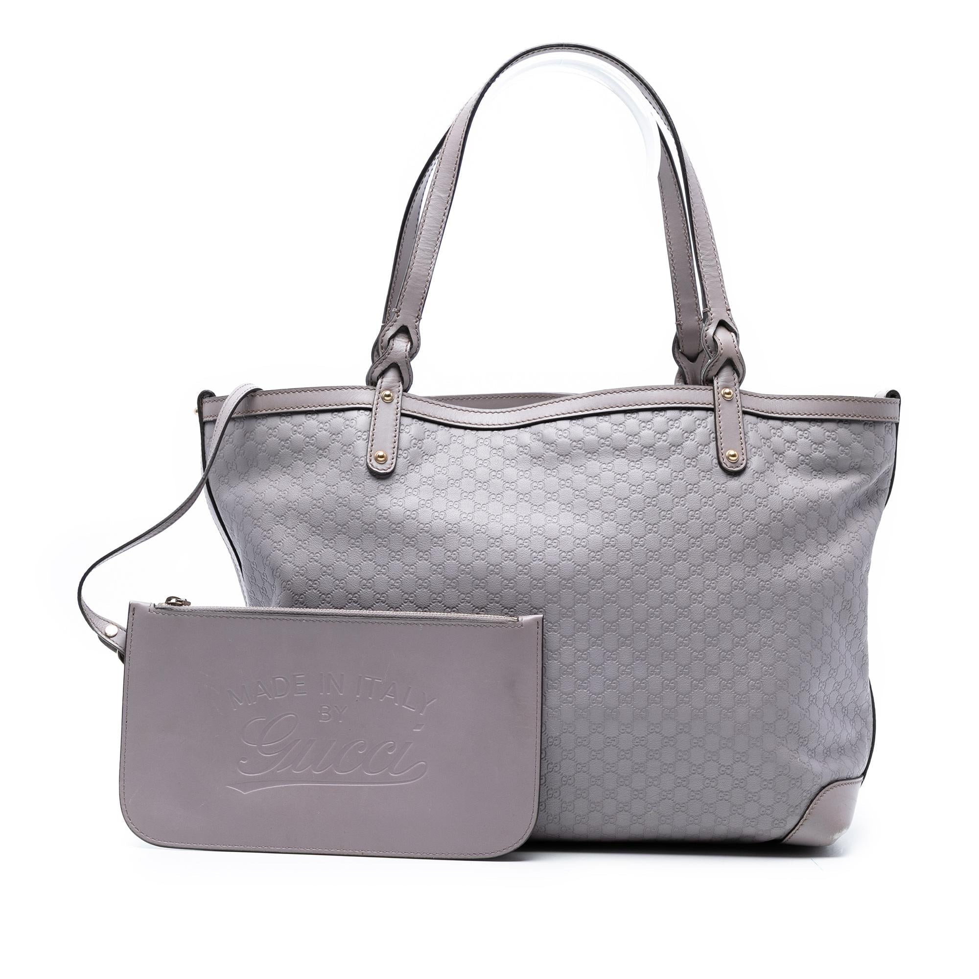 Gucci Medium Microguccissima Craft Tote