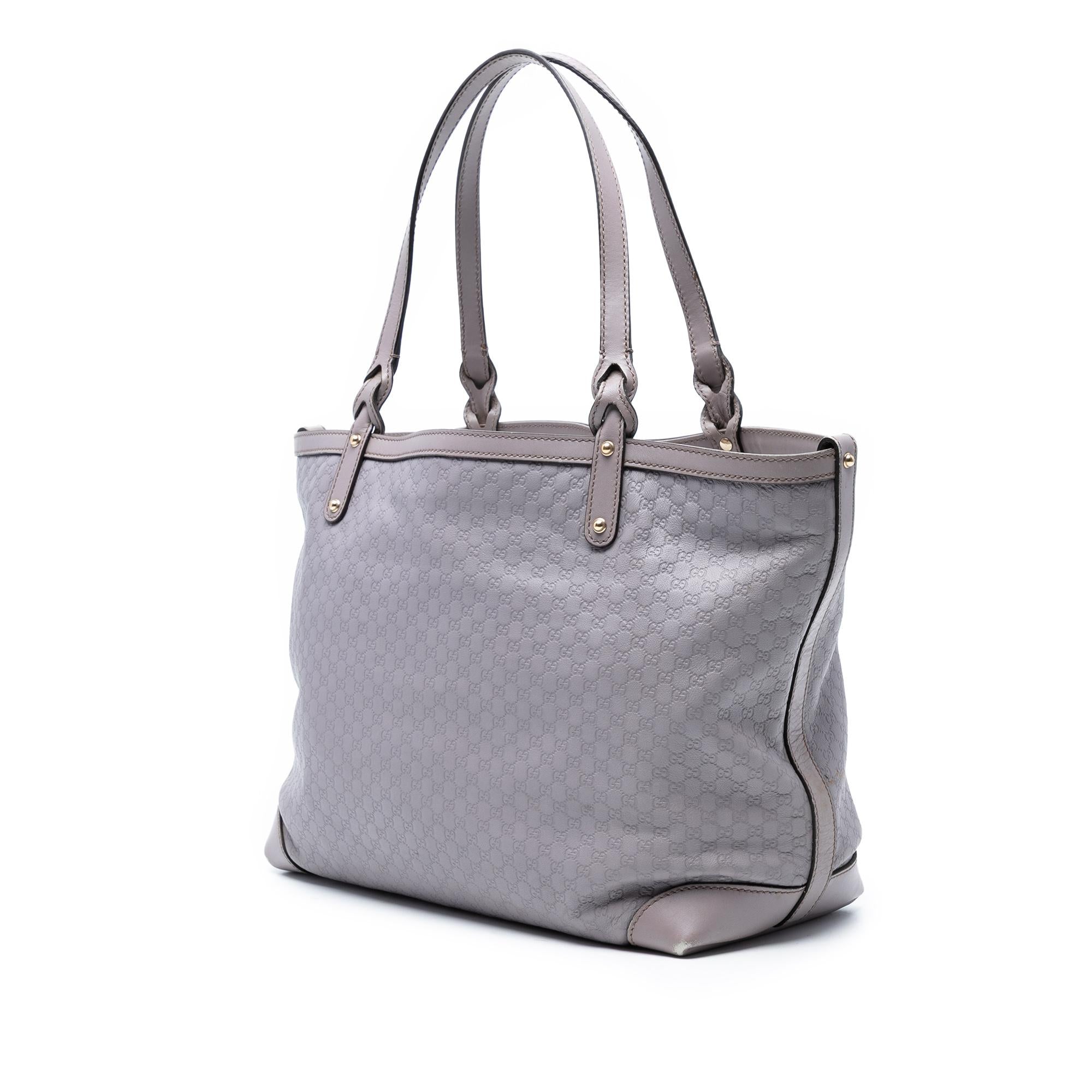 Gucci Medium Microguccissima Craft Tote