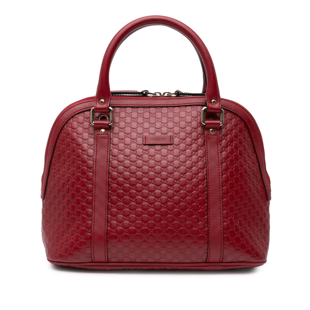 Gucci Medium Microguccissima Dome Satchel