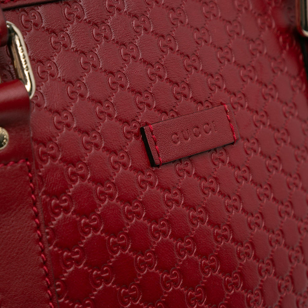 Gucci Medium Microguccissima Dome Satchel