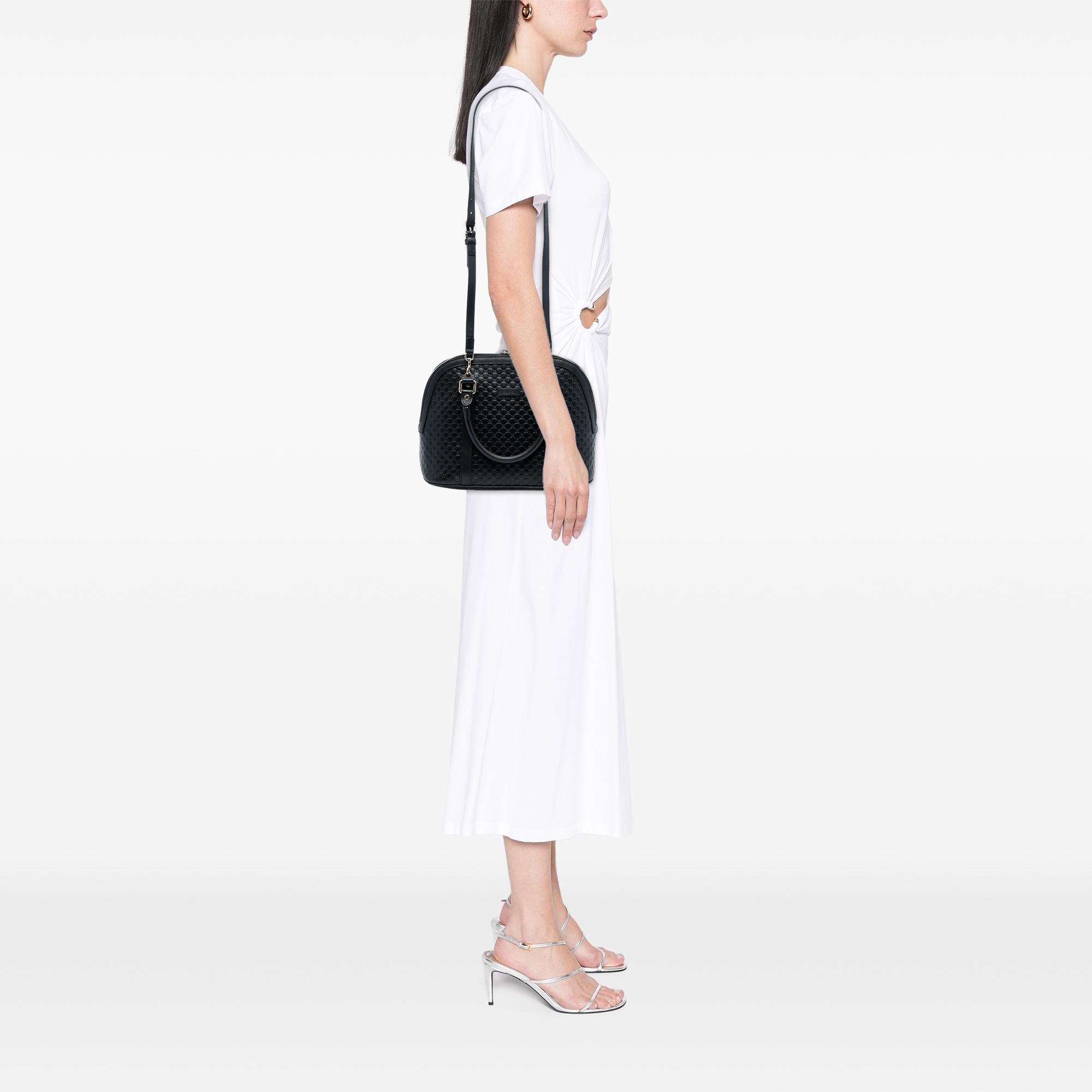 Gucci Medium Microguccissima Dome Satchel
