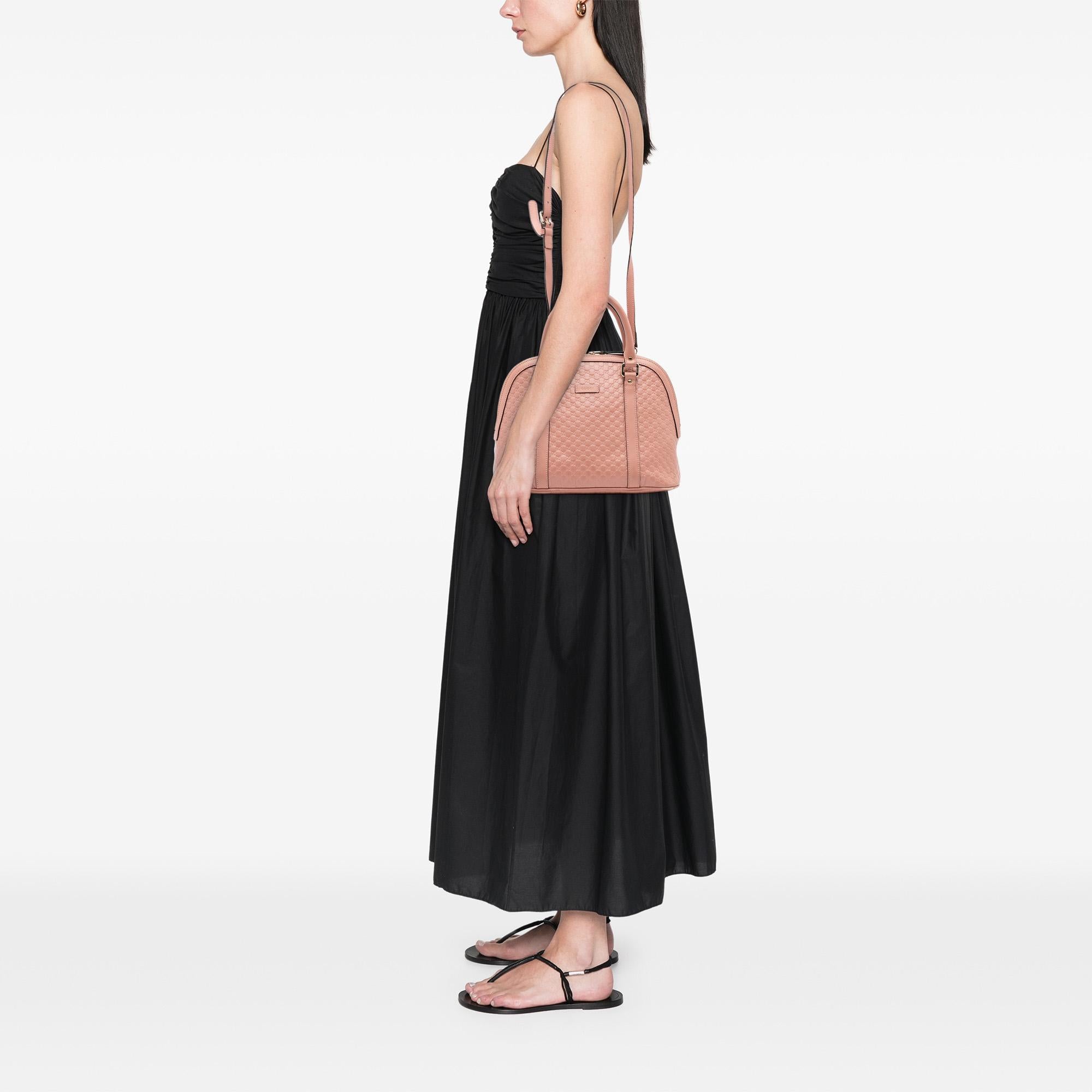 Gucci Medium Microguccissima Dome Satchel
