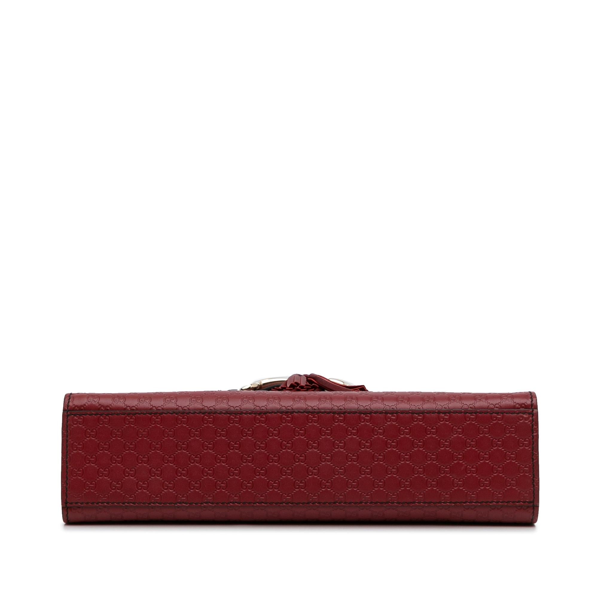 Gucci Medium Microguccissima Emily Shoulder Bag (SHG-MaxKRL)