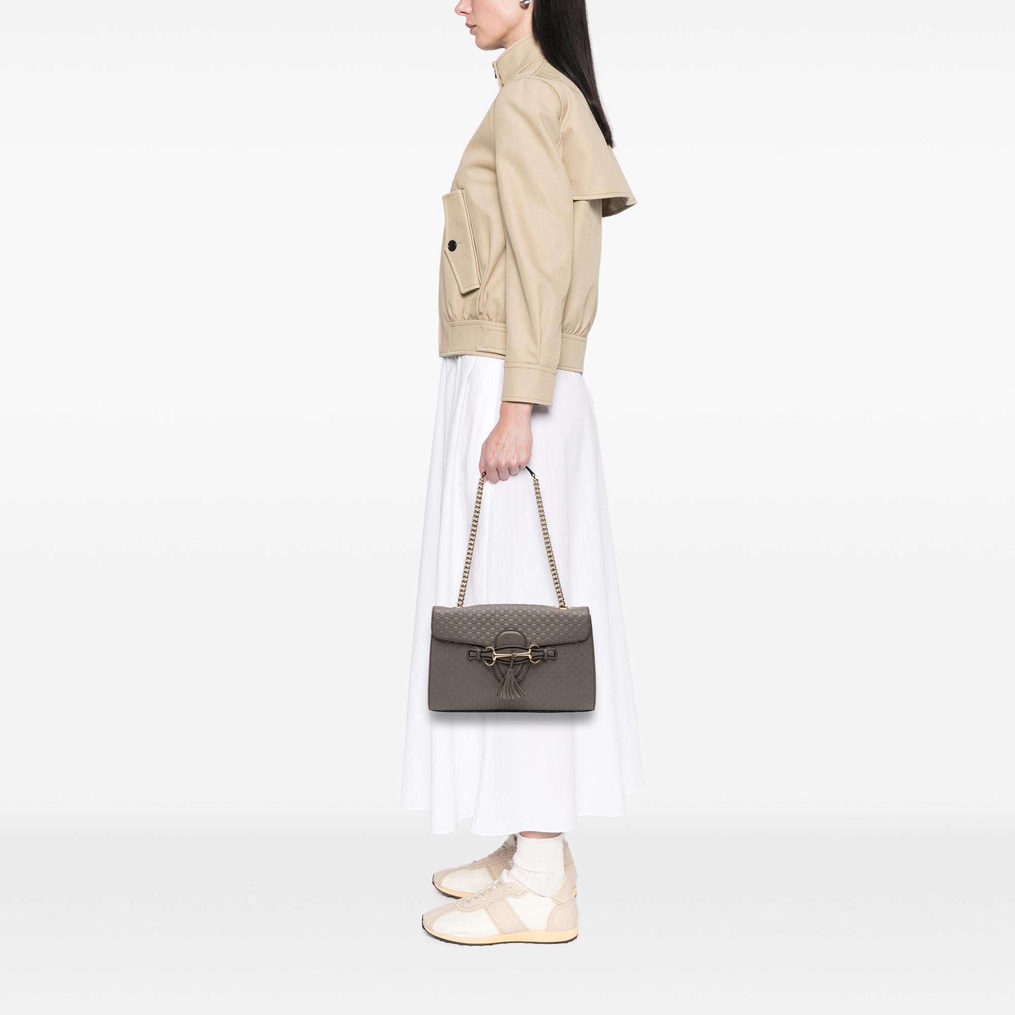 Gucci Medium Microguccissima Emily Shoulder Bag