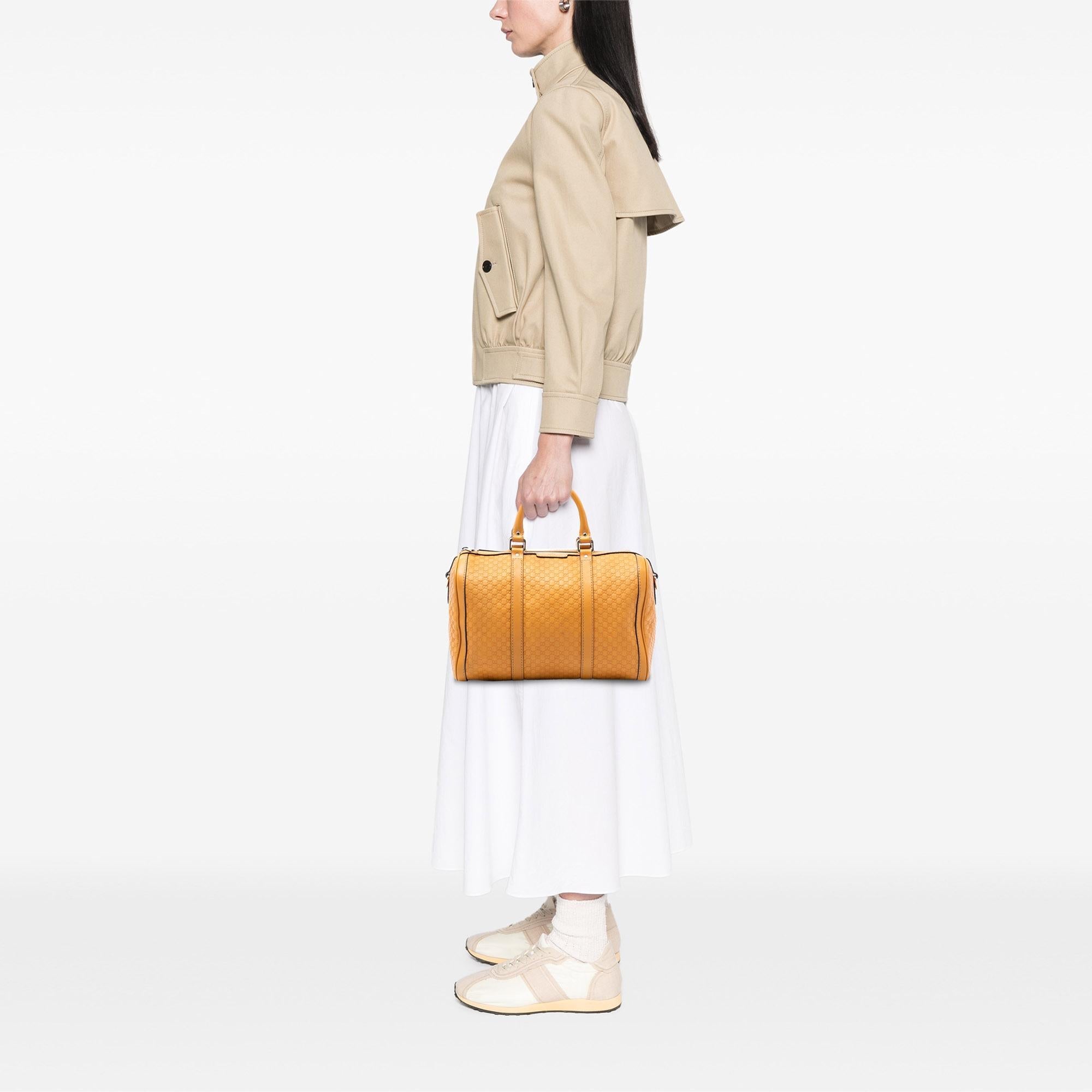 Gucci Medium Microguccissima Joy Boston Bag