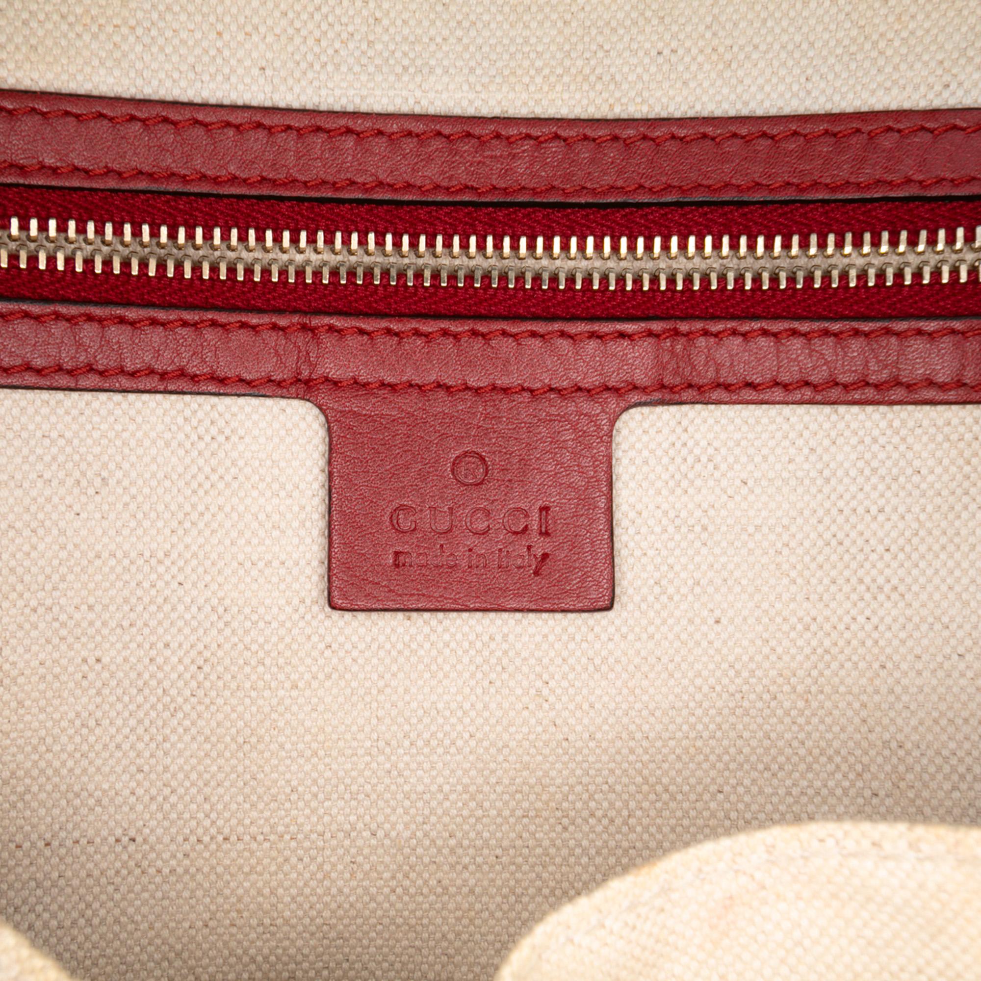 Gucci Medium Microguccissima Patent Nice Dome Satchel