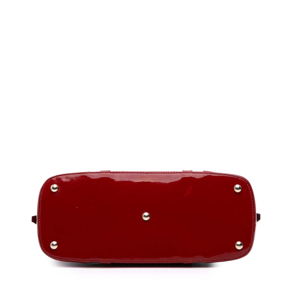 Gucci Medium Microguccissima Patent Nice Dome Satchel