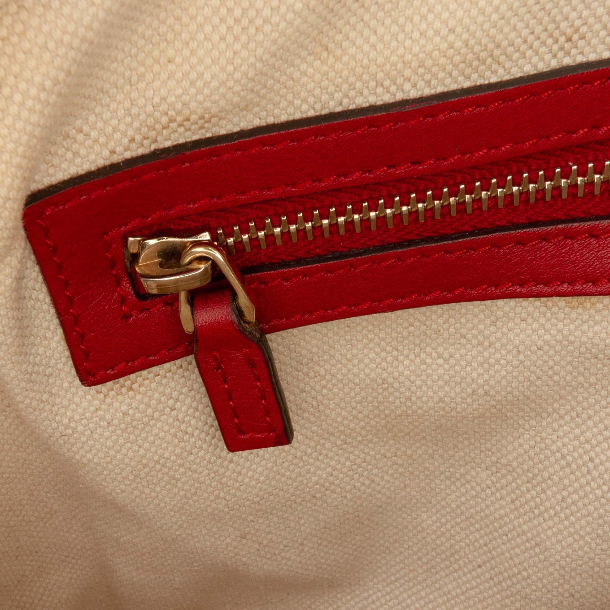 Gucci Medium Microguccissima Patent Nice Dome Satchel