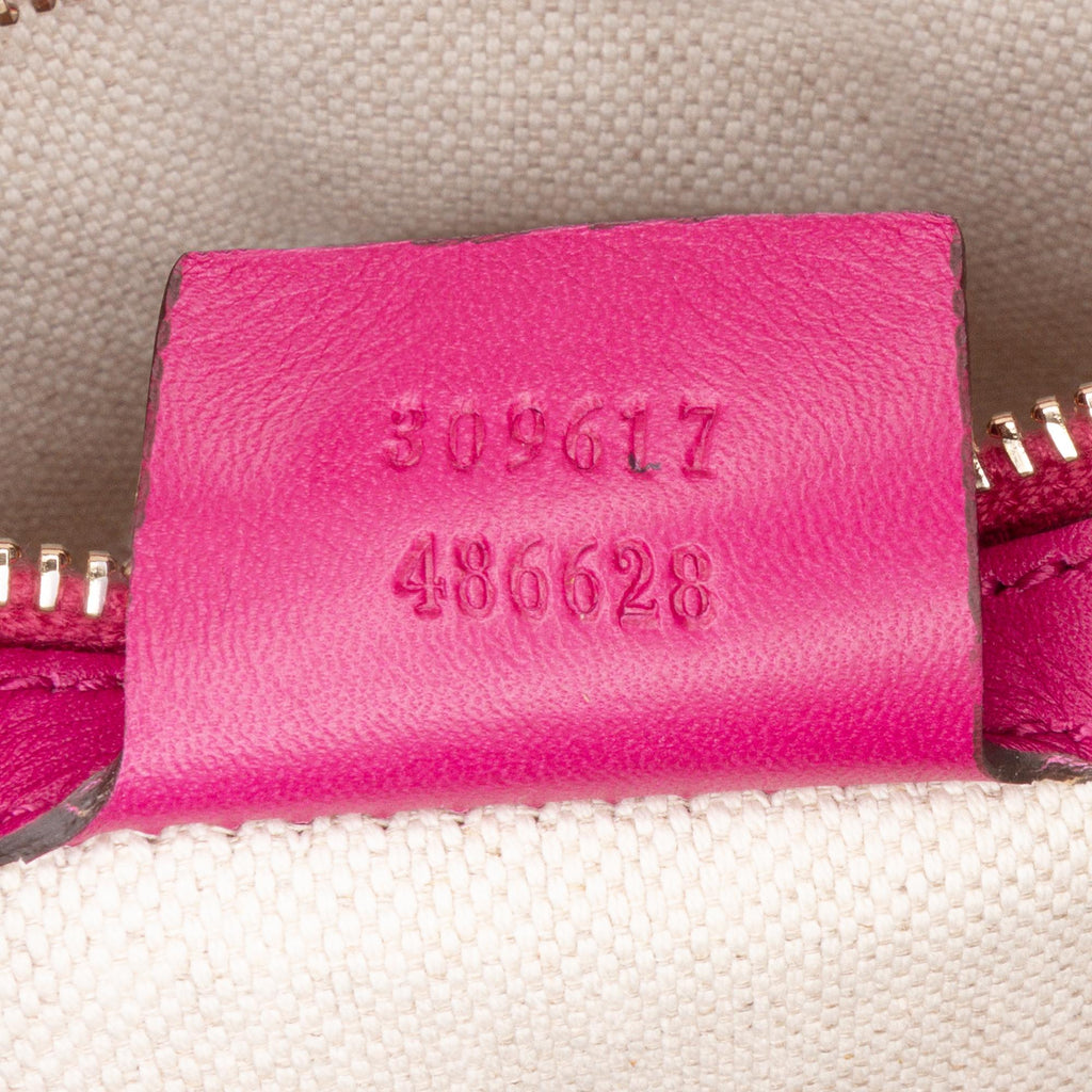 Gucci Medium Microguccissima Patent Nice Dome Satchel