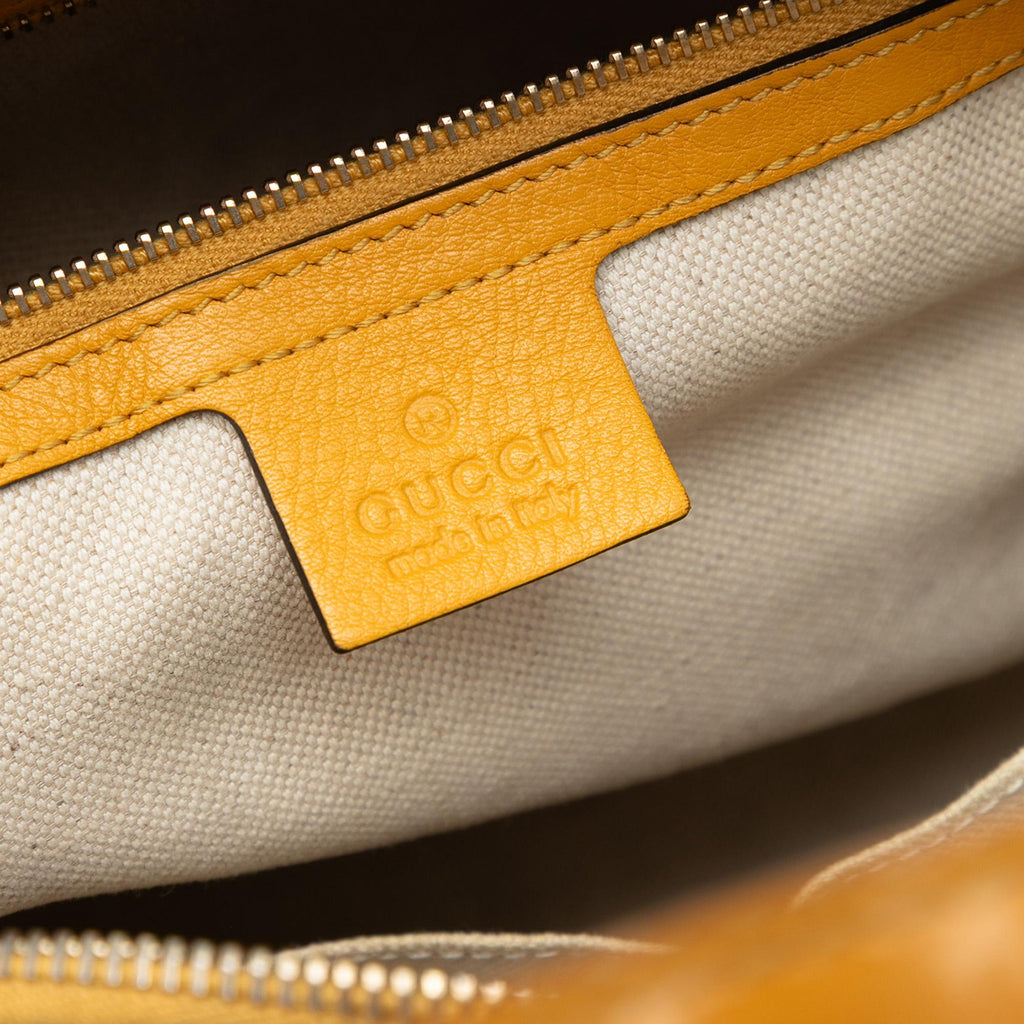 Gucci Medium Microguccissima Patent Nice Dome Satchel