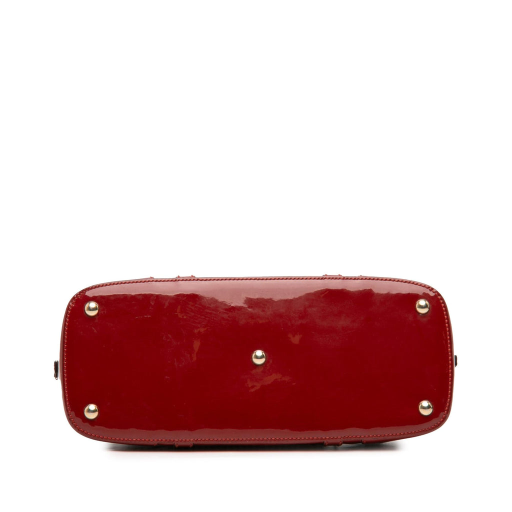 Gucci Medium Microguccissima Patent Nice Dome Satchel