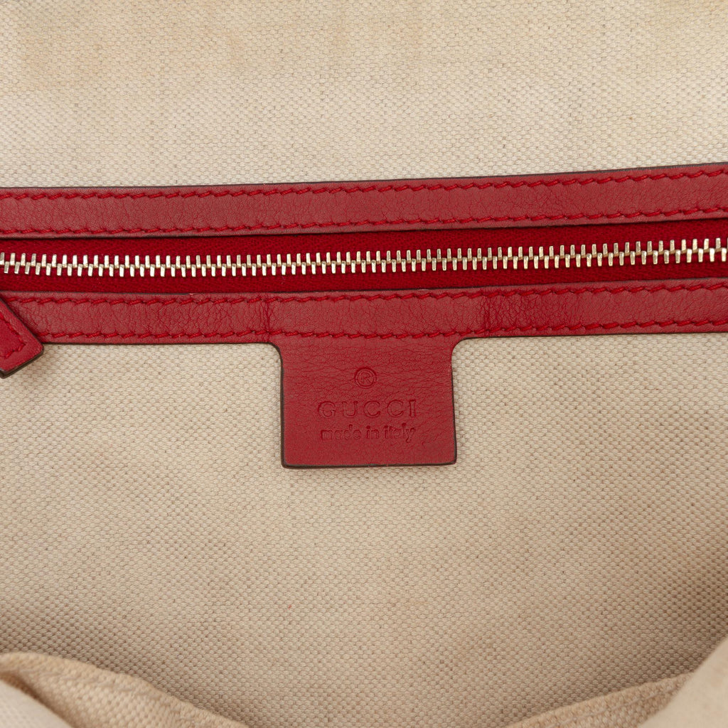Gucci Medium Microguccissima Patent Nice Dome Satchel