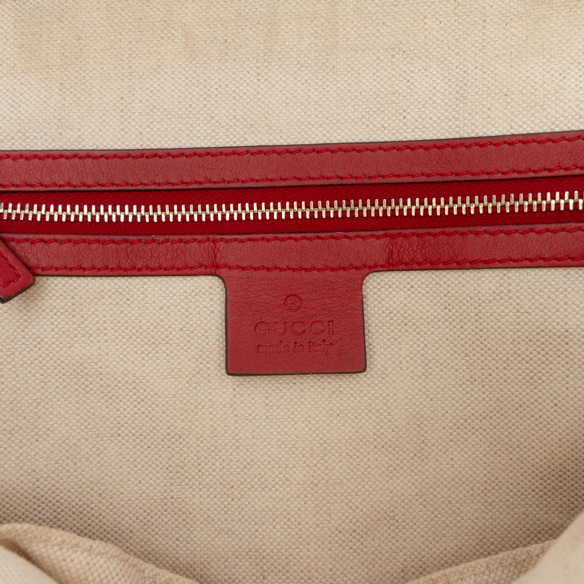 Gucci Medium Microguccissima Patent Nice Dome Satchel