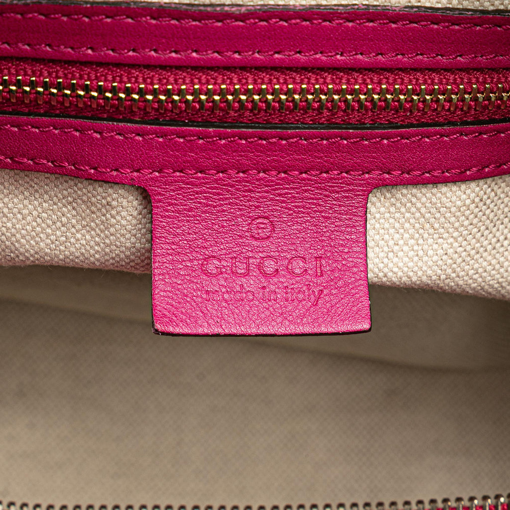 Gucci Medium Microguccissima Trimmed Joy Boston Bag