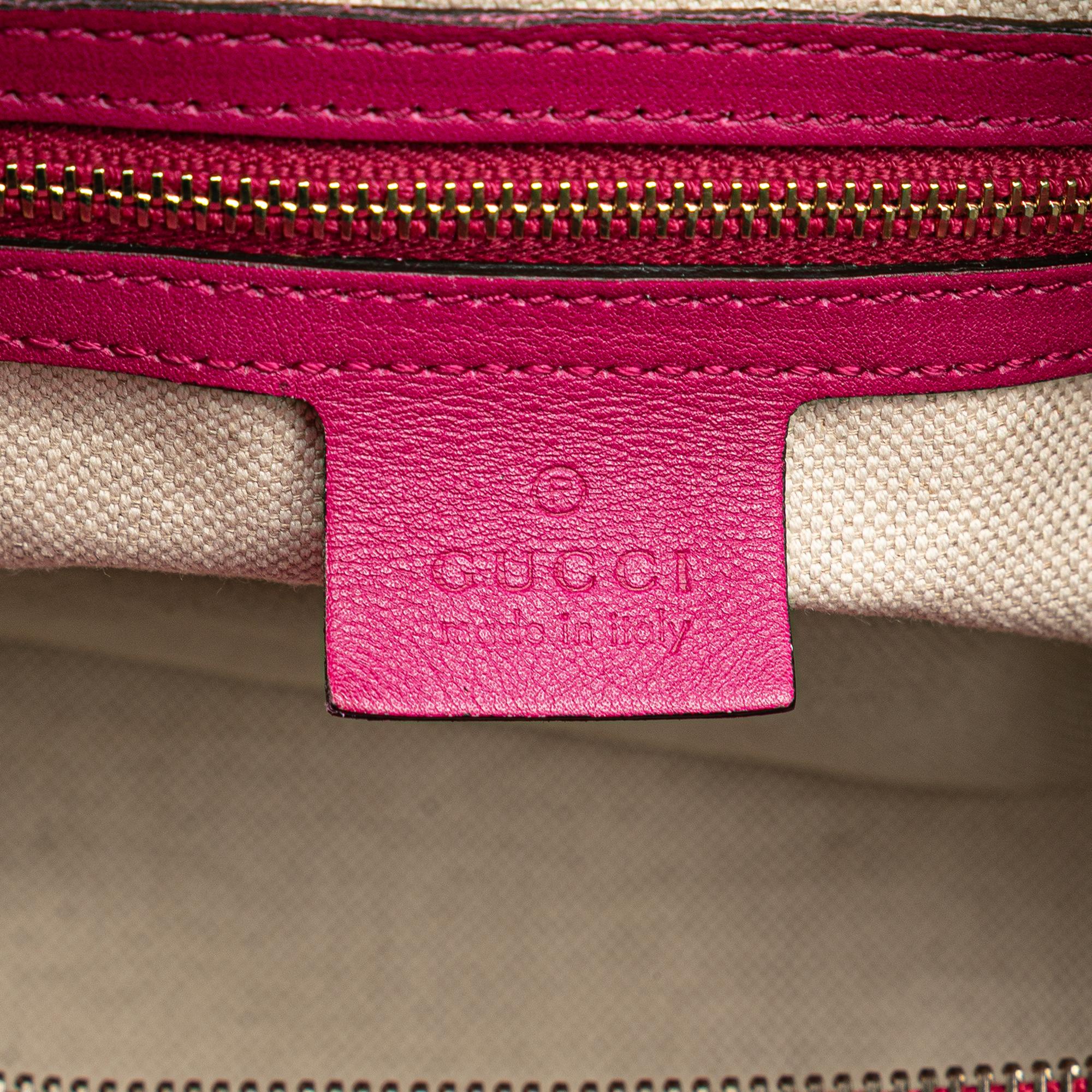 Gucci Medium Microguccissima Trimmed Joy Boston Bag