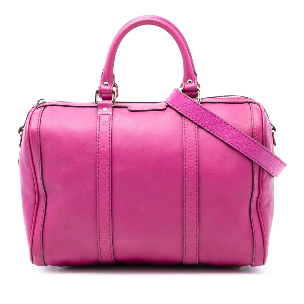 Gucci Medium Microguccissima Trimmed Joy Boston Bag