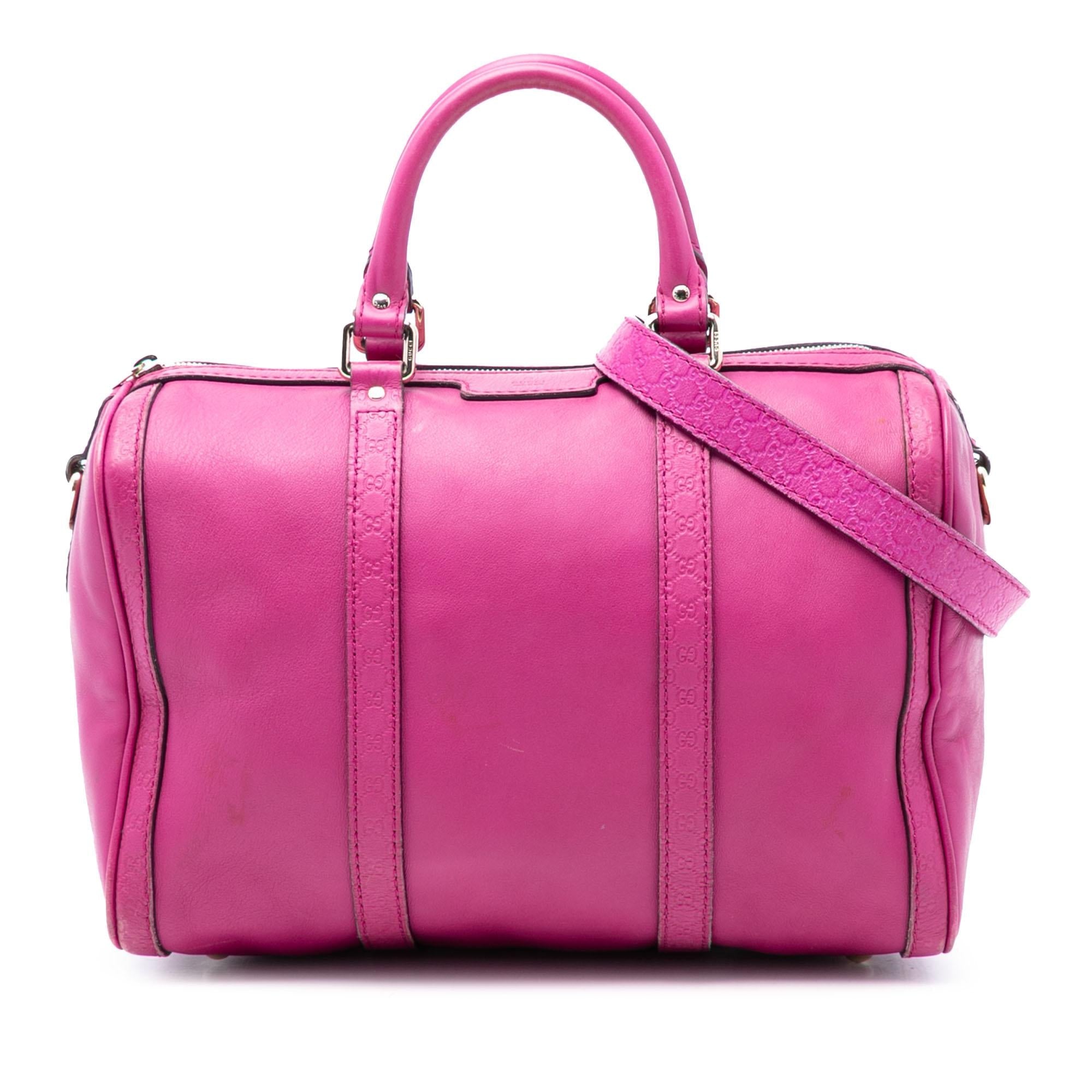 Gucci Medium Microguccissima Trimmed Joy Boston Bag