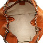 Gucci Medium Nubuck Leather Soho Chain Tote