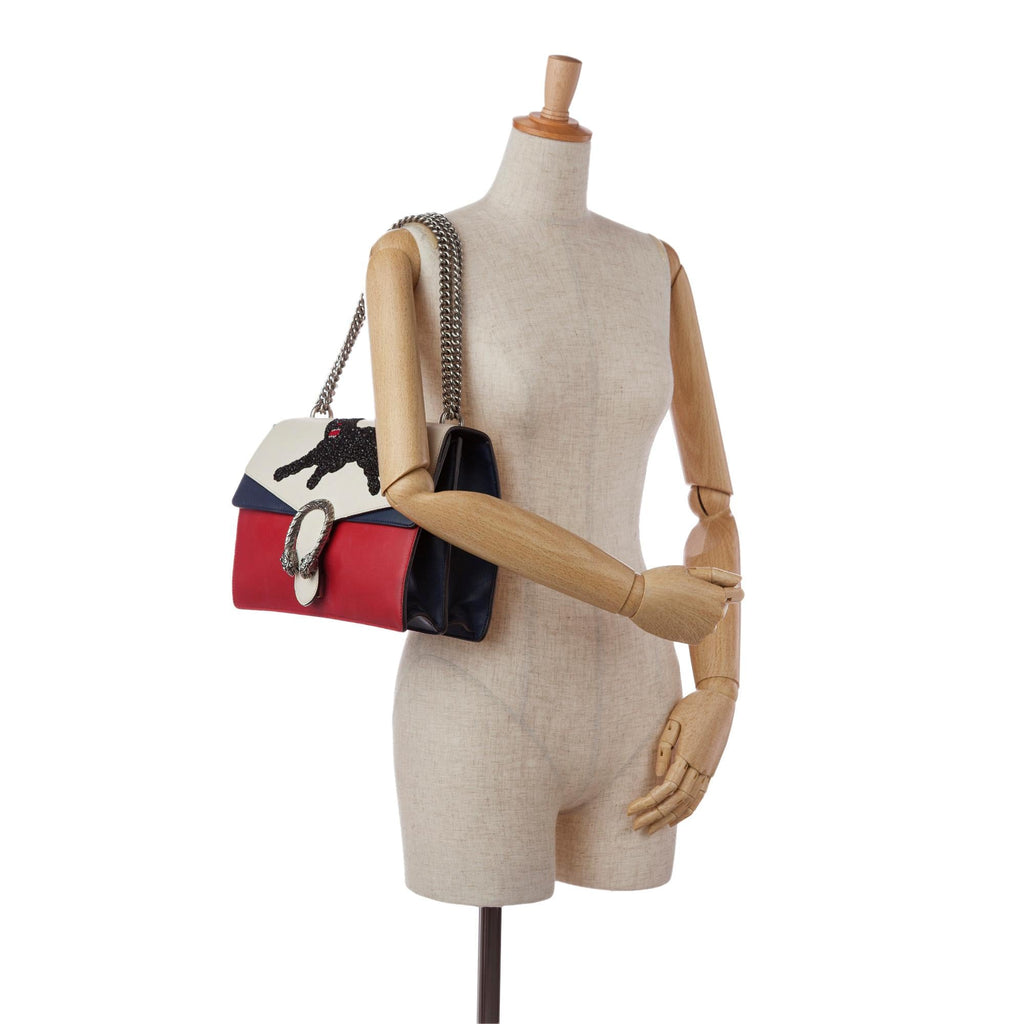 Gucci Medium Panther Dionysus Shoulder Bag (SHG-36140)