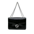 Gucci Medium Patent Dollar Interlocking G Crossbody (SHG-1j0vxX)