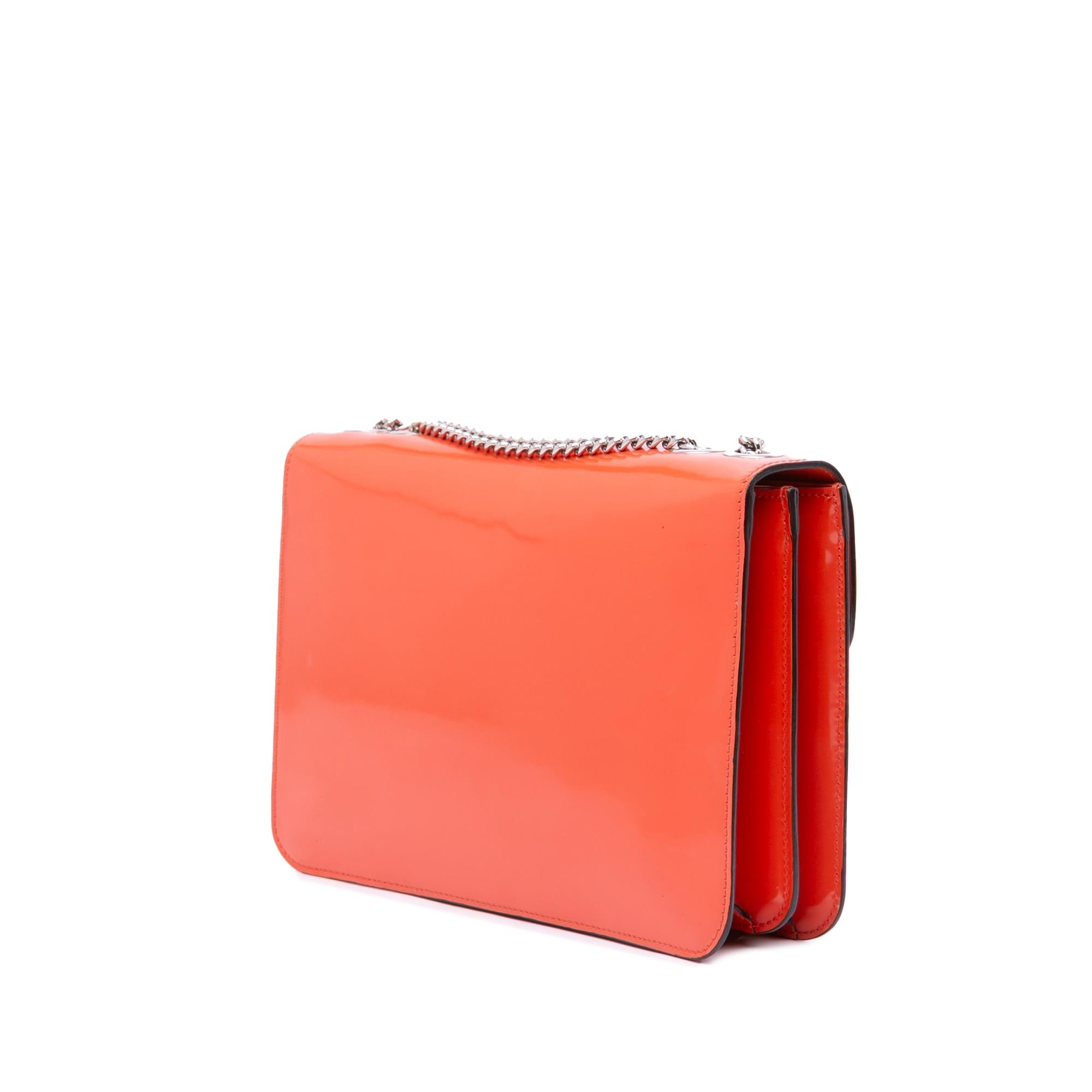 Gucci Medium Patent Dollar Interlocking G Crossbody