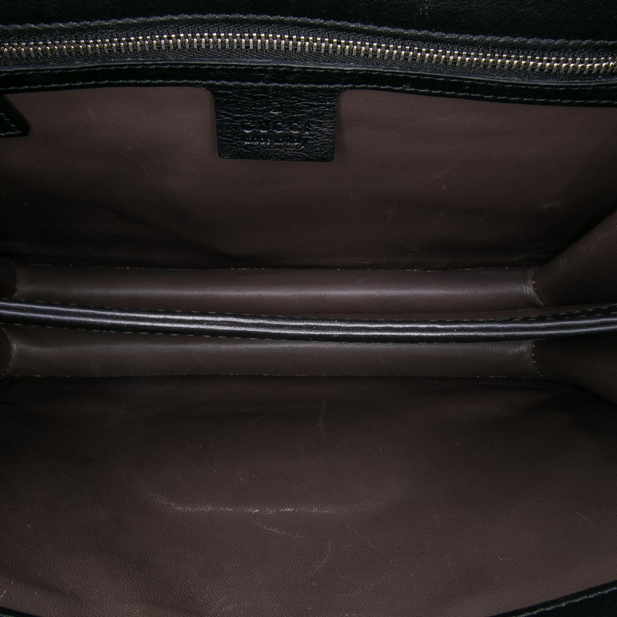 Gucci Medium Patent Dollar Interlocking G Crossbody