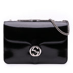 Gucci Medium Patent Dollar Interlocking G Crossbody