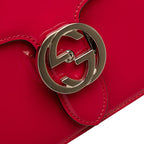Gucci Medium Patent Dollar Interlocking G Crossbody