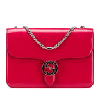 Gucci Medium Patent Dollar Interlocking G Crossbody