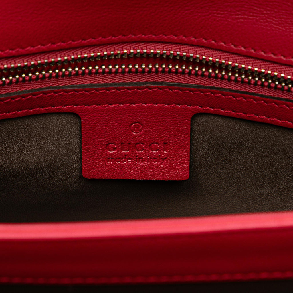 Gucci Medium Patent Dollar Interlocking G Crossbody