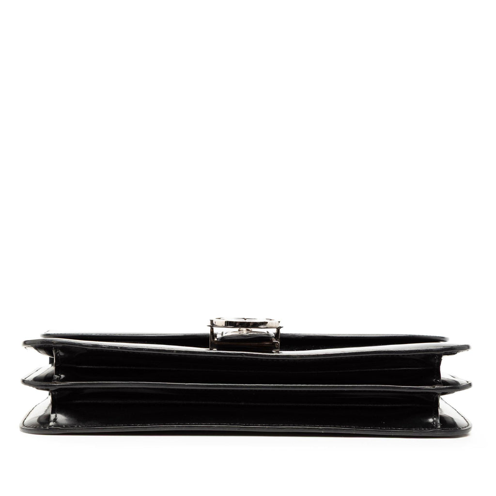 Gucci Medium Patent Dollar Interlocking G Crossbody